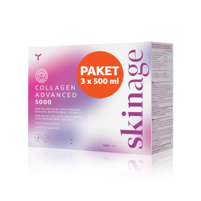 Skinage Collagen Advanced 5000, PAKET 3x500 ml