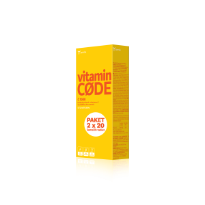 Vitamin Code Imuno C 1000, PAKET 2x 20 šumečih tablet