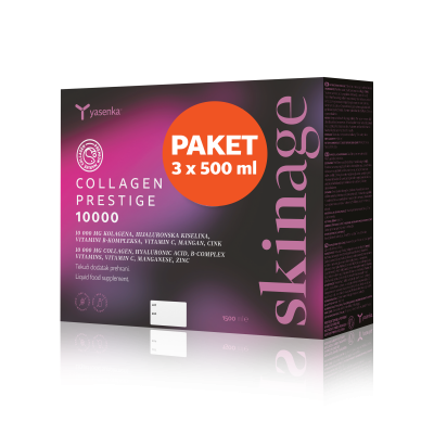 Skinage Collagen Prestige 10000, PAKET 3x500 ml