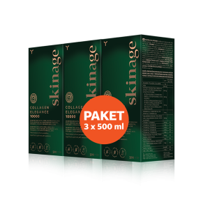 Skinage COLLAGEN ELEGANCE 10000, paket 3x500ml
